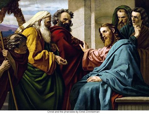 Jesus Asks Questions Of The Pharisees - TruthBook