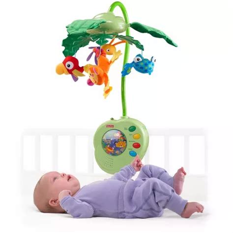 Movil Para Cuna Bebe Fisher Price Rainforest Importado Cuotas Sin Inter S