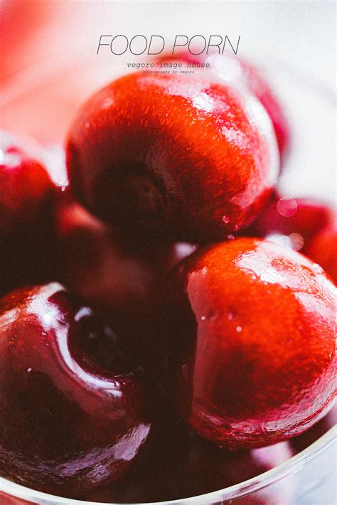 FOOD PORN Cherry Behance
