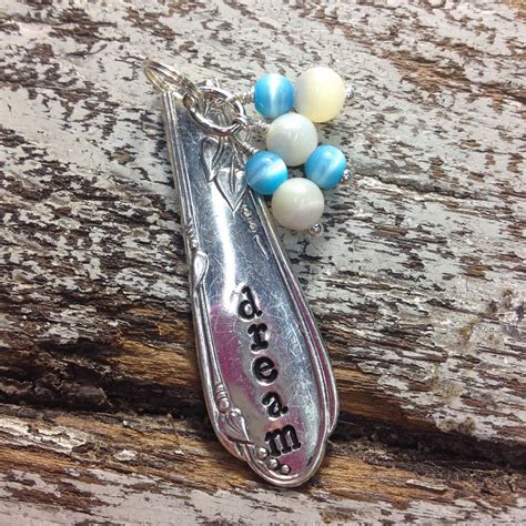 Stamped Vintage Upcycled Spoon Fork Jewelry By Juliesjunquetique