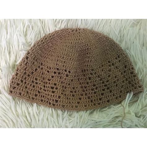 crochet kufi hat unisex PDF pattern - Inspire Uplift