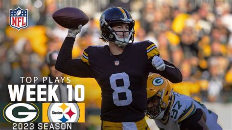 Top Plays From Steelers 23 19 Win Over Packers In Week 10 Pittsburgh