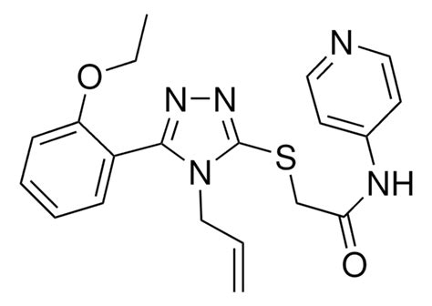 2 4 ALLYL 5 2 ETHOXYPHENYL 4H 1 2 4 TRIAZOL 3 YL SULFANYL N 4