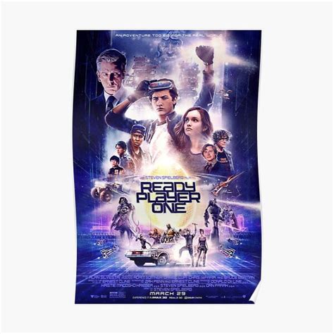 Ready Player One Poster For Sale By Oliviaguerr Redbubble