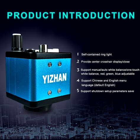 Yizhan Microscope P P Hdmi Vga Usb Type C Industrial