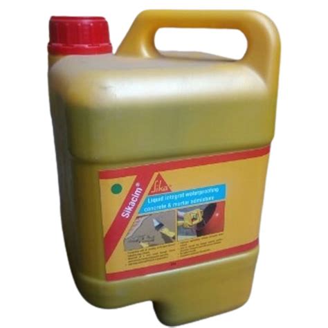 PC Based Admixture Sika Liquid Integral Waterproofing Concrete Mortar