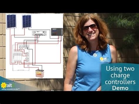 Wiring Two Charge Controllers In Parallel Youtube