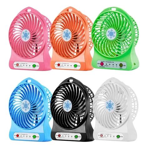 Портативный USB мини-вентилятор с аккумулятором Portable Mini Fan ...