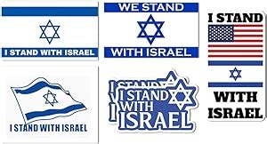 Amazon Israel Flag Sticker I Stand With Israel Bumper Sticker