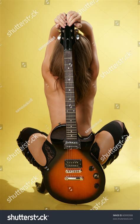 Naked Girl Guitar Stock Photo 60995908 Shutterstock