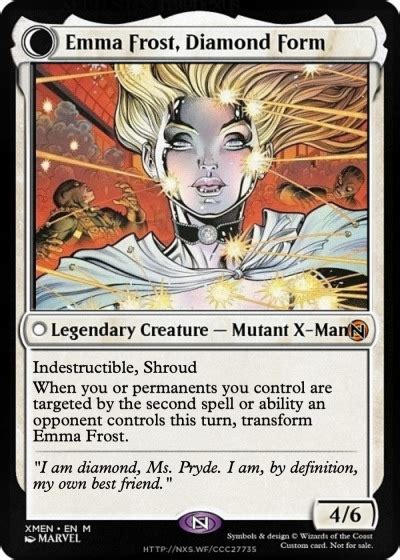 Mtgnexus Emma Frost White Queen Emma Frost Diamond Form