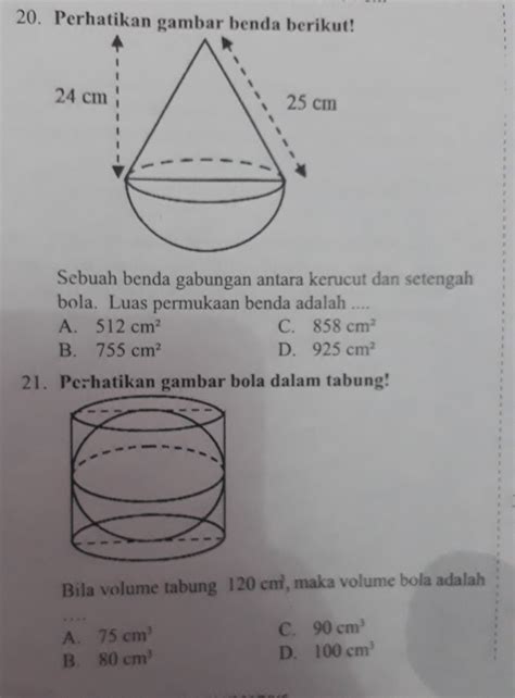 Contoh Soal Bangun Ruang Kerucut Dan Jawabannya Guru Ilmu Sosial Hot Sex Picture