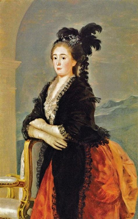 Ca 1783 Dona Maria Teresa De Vallabriga Y Rozas By Francisco De Goya Y