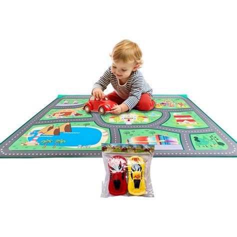 Tapete De Lona Ilustrativo Pistade Carrinho Hot Wheels X Cm Play Shopee Brasil