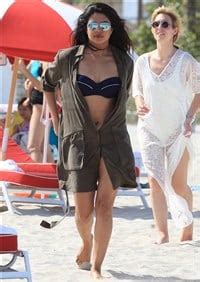 Priyanka Chopra Bikini Beach Lesbo Sex Romp With Adriana Lima