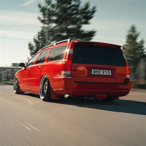 Modified Volvo V70 Wagon With Custom Low Suspension & SSR Wheels ...