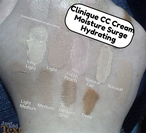 Clinique CC Cream Moisture Surge Hydrating Color Corrector SPF 30 ...