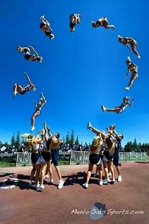 Cheerleading Stunts Basket Toss