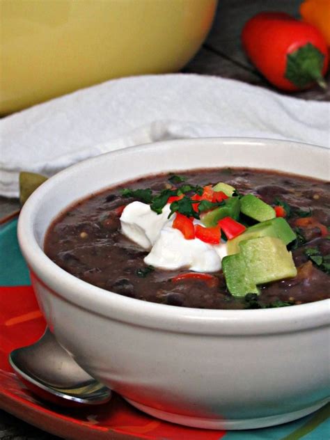 Easy Black Bean Soup Recipe A Gouda Life Kitchen