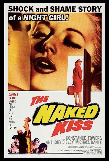 P Ster De Pel Cula Cl Sica The Naked Kiss Neo Noir P Ster Retro Vintage