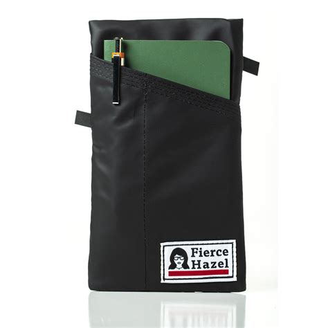 Echelon Black All-Conditions Weatherproof Ride Pouch | Fierce Hazel