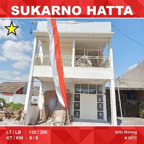 Rumah Kost Luas 120 Kamar 9 Di Tombro Sukarno Hatta Suhat Malang 397C