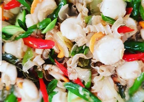 Resep Kerang Putih Cabai Hijau Oleh Mama Zada Cookpad