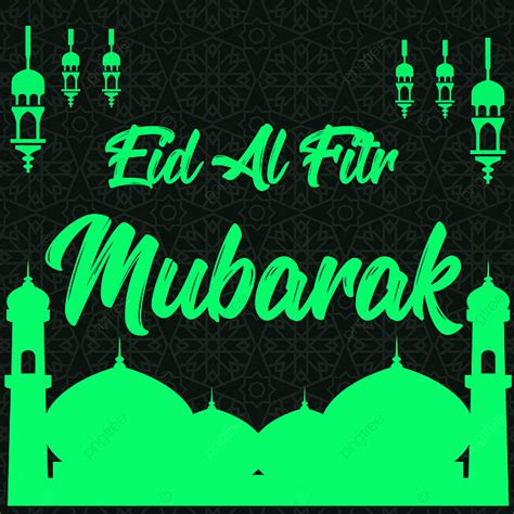 Plantilla De Fondo Verde Eid Mubarak Antecedentes Eid Verde Imagen