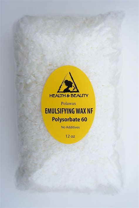 Emulsifying Wax Nf Polysorbate 60 Pure Polawax 12 Oz 340 G Amazon Ca