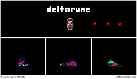 Deltarune Chapter 0 Fanmade Comic Studio