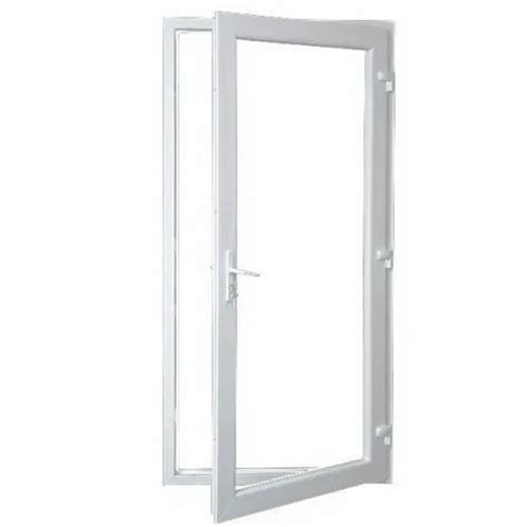 Toughened Glass Lever Handle Upvc Swing Door Mm At Rs Sq Ft In