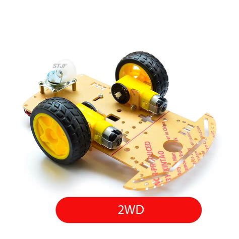 Diy Kit 2WD Robot Smart Car Chassis Kits With Speed Encoder For Arduino