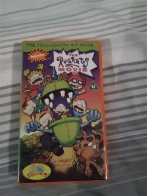 THE RUGRATS MOVIE vhs 1998 nickelodeon movies tested vgc £2.00 ...