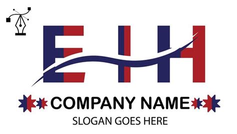 Premium Vector Eih Letter Logo