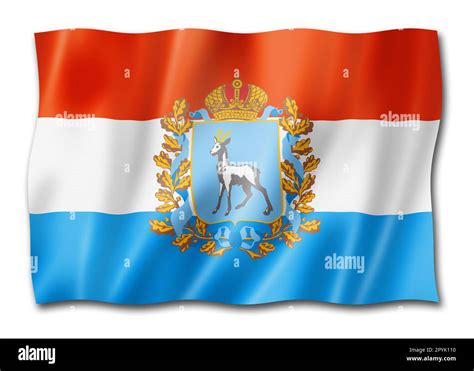 Flag of samara county hi-res stock photography and images - Alamy