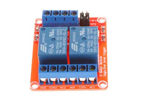 Noyito 24v 2 Channel Relay Module High Low Level Trigger