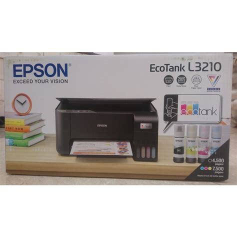 Jual Printer Epson L3210 L 3210 Print Scan Copy Pengganti Epson L3110 Shopee Indonesia