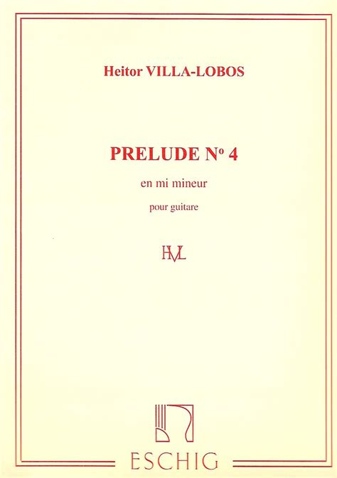 Heitor Villa Lobos Prelude N