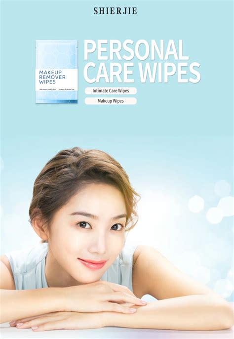 Custom Flushable Feminine Wipes For Women Private Label Non Scented