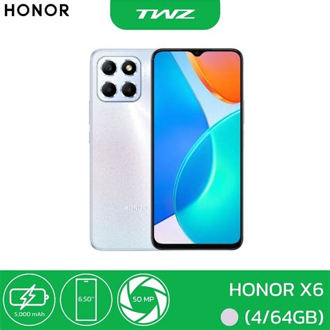HONOR X6 4/64GB เครื่องใหม่ รับประกันศูนย์ 5,000 mAh รองรับชาร์จไว 10W ...