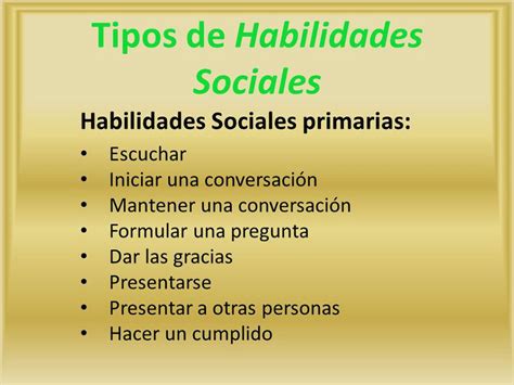 Habilidades De Una Persona Ejemplos