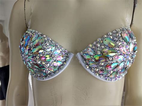 Carnival Costume Feathers Rhinestone Samba Costume Angel Wings Fantasy