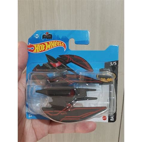 Hot Wheels Batman Animated Batplane Mattel Shopee Brasil