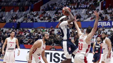 Piala Dunia Basket Prancis Tanpa Gobert Tekuk Lebanon Vlix Id