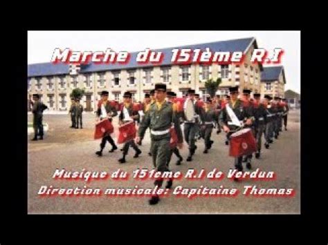 Musique Du 151eme R I De Verdun YouTube