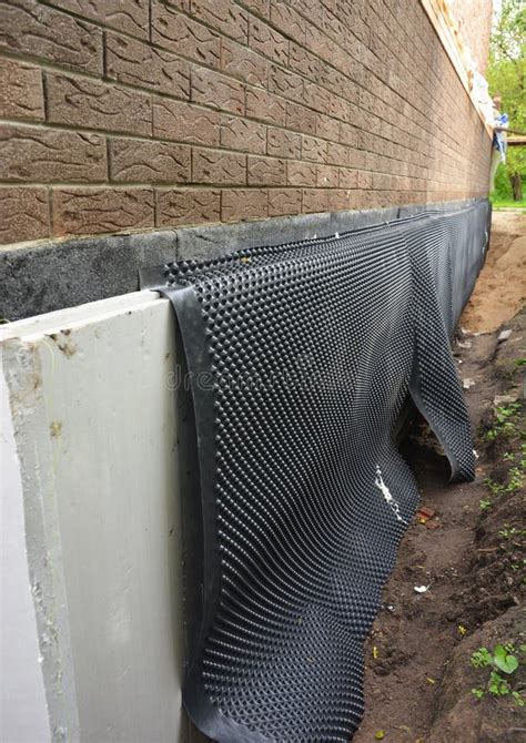 House Foundation Wall Insulation with Rigid Foam Board and ...