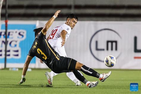 AFC Cup Football Match Dynamic Herb Cebu FC Vs Shan United FC Xinhua