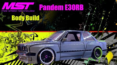 Mst Bmw E30 Pandem Rocket Bunny Body Build Youtube