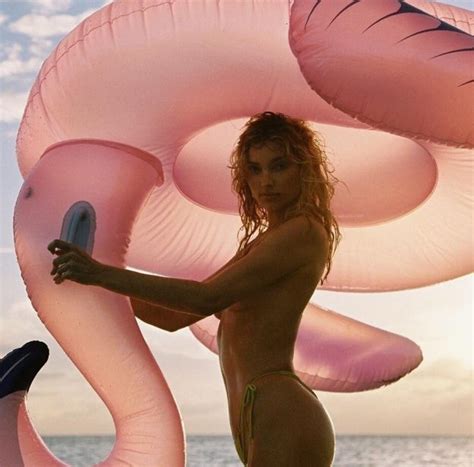 Elsa Hosk Flaunts Topless In Bikini Lovers Ads Photos The Fappening