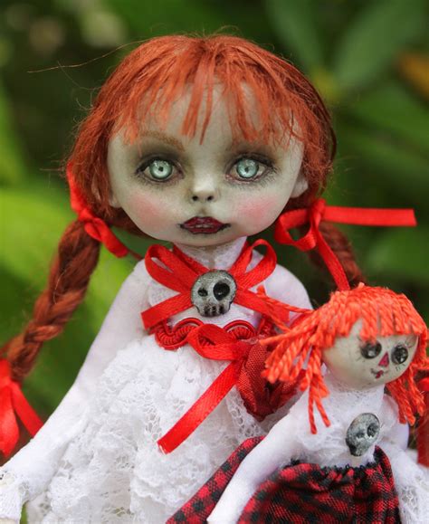 Anne Marie Gibbons Lil' Poes OOAK goth dolls and monsters.: Annabelle ...